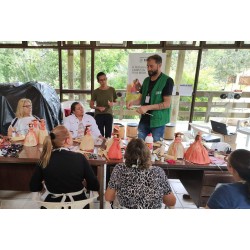 Curso de Artesanato em Palha de Milho é realizado em Balsa Nova